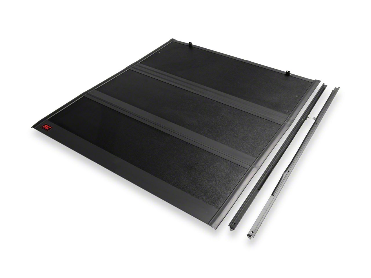 thumbnail image 2 of Rough Country Hard Flip-Up Truck Bed Tonneau Cover For Ford F-150 (2015 2 of 10