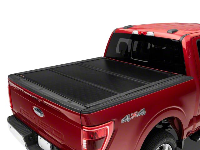 Rough Country Low Profile Hard Tri-Fold Tonneau Cover (21-23 F-150 w/ 5-1/2-Foot Bed)