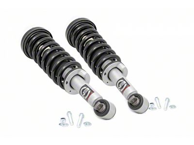 Rough Country Suspension N3 Loaded Front Struts for Stock Height (14-25 4WD F-150, Excluding Raptor)