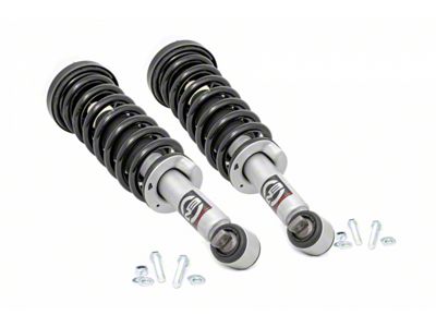 Rough Country N3 Loaded Front Struts for Stock Height (14-24 4WD F-150, Excluding Raptor)