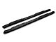 Rough Country Oval Nerf Side Step Bars; Black (09-14 F-150 SuperCrew)