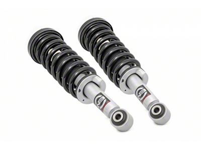 Rough Country Suspension N3 Loaded Front Struts for Stock Height (09-13 4WD F-150, Excluding Raptor)