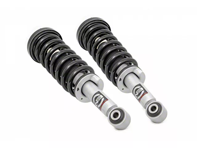 Rough Country N3 Loaded Front Struts for Stock Height (09-13 4WD F-150, Excluding Raptor)