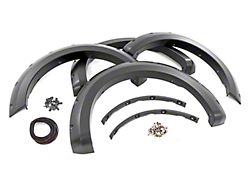 Rough Country Suspension Pocket Fender Flares; Agate Black (21-25 F-150, Excluding Raptor)