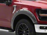 Rough Country Offroad Pocket Fender Flares; Carbonized Gray (21-26 F-150, Excluding Raptor)
