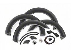 Rough Country Offroad Pocket Fender Flares; Gloss Black (18-20 F-150, Excluding Raptor)