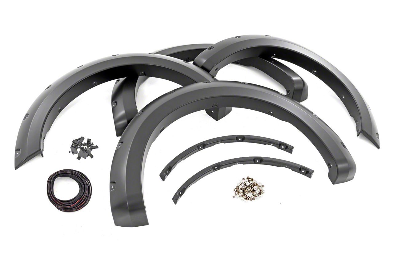 Rough Country F150 Pocket Fender Flares; Oxford White FF20911BYZ (21