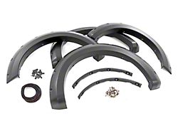 Rough Country Suspension Pocket Fender Flares; Race Red (21-25 F-150, Excluding Raptor)