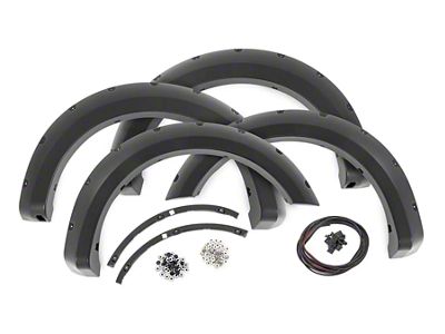 Rough Country Pocket Fender Flares; Sterling Gray (09-14 F-150 Styleside, Excluding Raptor)