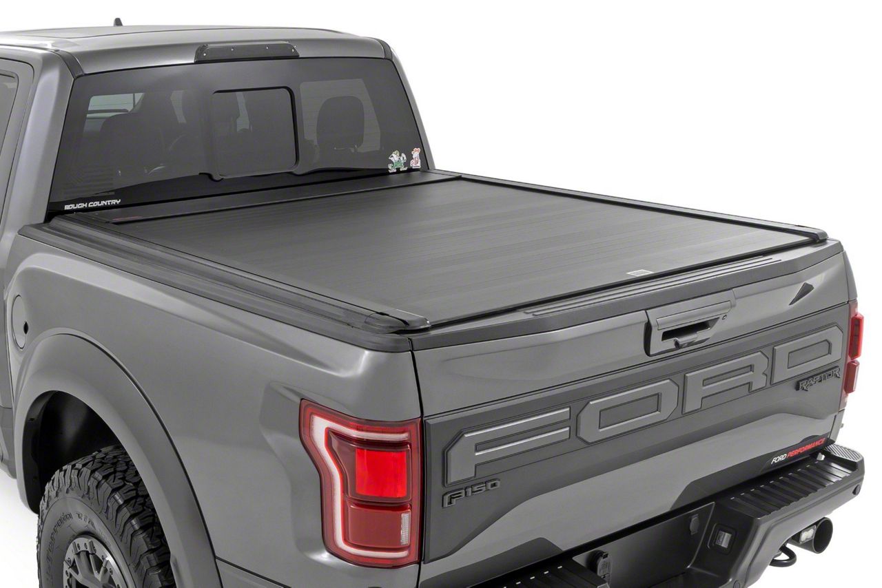 Rough Country Powered Retractable Bed Cover (21-24 F-150 w/ 5-1/2-Foot Bed)