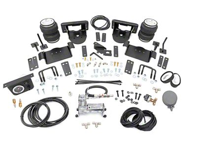 Rough Country Rear Air Spring Kit with OnBoard Air Compressor for 0 to 6-Inch Lift (21-25 4WD F-150, Excluding PowerBoost & Raptor)