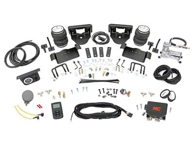 Rough Country Rear Air Spring Kit with OnBoard Air Compressor and Wireless Remote for 0 to 6-Inch Lift (04-14 4WD F-150, Excluding Raptor)