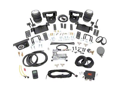 Rough Country Rear Air Spring Kit with OnBoard Air Compressor and Wireless Remote for 0 to 6-Inch Lift (15-20 4WD F-150, Excluding Raptor)