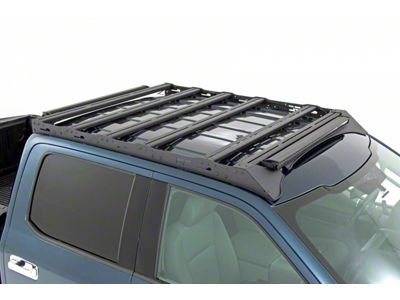 Rough Country Roof Rack System with Front Facing LED Lights (15-18 F-150 SuperCrew)