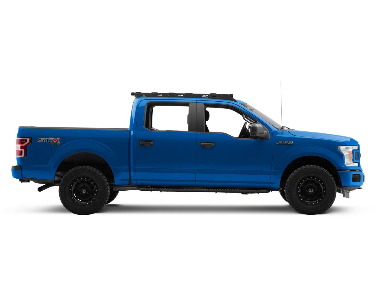 Rough Country F-150 Roof Rack System with Front and Rear Facing LED ...