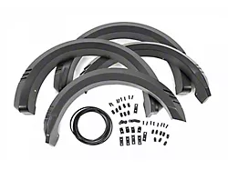 Rough Country Suspension SF1 Fender Flares; Absolute Black (15-17 F-150, Excluding Raptor)