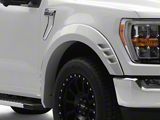 Rough Country Offroad SF1 Fender Flares; Space White (21-25 F-150, Excluding Raptor)