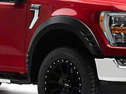 Rough Country SF1 Fender Flares; Flat Black (21-24 F-150, Excluding Raptor)