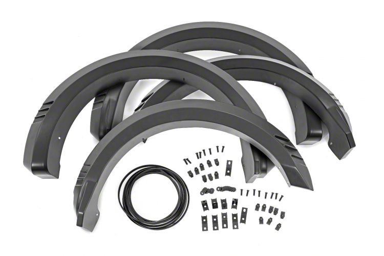 Rough Country F150 SF1 Fender Flares; Oxford White FF320210YZ (2124