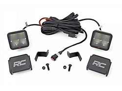 Rough Country Spectrum Series LED Ditch Light Kit; Spot Beam (15-25 F-150)