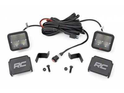 Rough Country Spectrum Series LED Ditch Light Kit; Spot Beam (15-24 F-150)