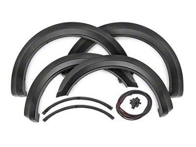 Rough Country Sport Fender Flares; Ingot Silver Metallic (18-20 F-150, Excluding Raptor)