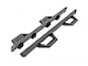Rough Country SRX2 Adjustable Aluminum Side Step Bars; Textured Black (15-24 F-150 SuperCrew)