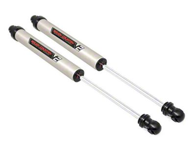 Rough Country V2 Monotube Rear Shocks for 4 to 7.50-Inch Lift (09-24 2WD/4WD F-150; 10-18 F-150 Raptor)