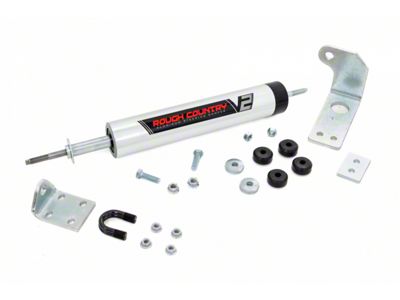 Rough Country Suspension V2 Steering Stabilizer (97-03 4WD F-150)