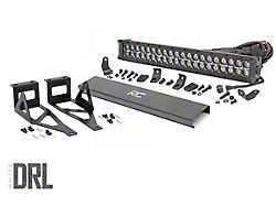 Rough Country 20-Inch Black Series White DRL LED Bumper Kit (05-07 F-250 Super Duty)