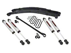 Rough Country 2.50-Inch Front Leveling Kit with V2 Monotube Shocks (99-04 4WD 6.0L/7.3L Powerstroke, 6.8L F-250 Super Duty)