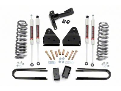 Rough Country 3-Inch Suspension Lift Kit with M1 Monotube Shocks (11-16 4WD 6.7L Powerstroke F-250 Super Duty)