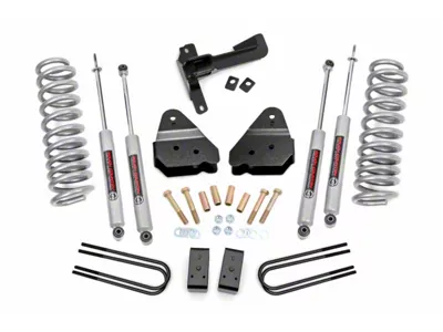 Rough Country 3-Inch Suspension Lift Kit with Premium N3 Shocks (17-22 4WD 6.7L Powerstroke F-250 Super Duty, Excluding Tremor)