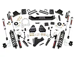 Rough Country 4.50-Inch Coil-Over Conversion Suspension Lift Kit with Vertex Adjustable Shocks (17-22 4WD 6.7L Powerstroke F-250 Super Duty w/ 4-Inch Rear Axle)