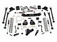 Rough Country 6-Inch 4-Link Suspension Lift Kit with M1 Monotube Shocks (17-22 4WD 6.7L Powerstroke F-250 Super Duty w/ 4-Inch Rear Axle & w/ Factory Overload Springs)