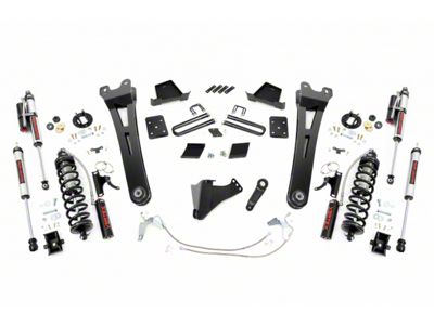 Rough Country Suspension 6-Inch Radius Arm Coil-Over Conversion Suspension Lift Kit with Vertex Adjustable Shocks (11-14 4WD 6.7L Powerstroke F-250 Super Duty w/o Factory Overload Springs)