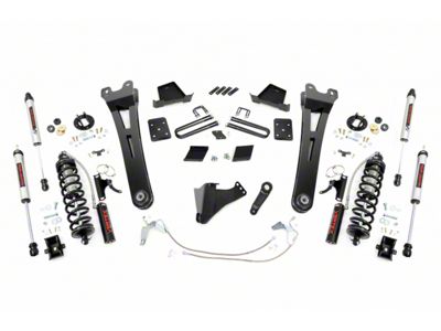 Rough Country Suspension 6-Inch Radius Arm Coil-Over Conversion Suspension Lift Kit with V2 Monotube Rear Shocks (11-14 4WD 6.7L Powerstroke F-250 Super Duty w/ Factory Overload Springs)