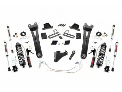 Rough Country Suspension 6-Inch Radius Arm Coil-Over Conversion Suspension Lift Kit with V2 Monotube Rear Shocks (11-14 4WD 6.7L Powerstroke F-250 Super Duty w/o Factory Overload Springs)