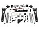 Rough Country 6-Inch Radius Arm Suspension Lift Kit with M1 Monotube Shocks (17-22 4WD 6.7L Powerstroke F-250 Super Duty w/ 3.50-Inch Rear Axle & w/ Factory Overload Springs)