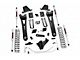 Rough Country 6-Inch Radius Arm Suspension Lift Kit with M1 Monotube Shocks (15-16 4WD 6.7L Powerstroke F-250 Super Duty w/ Factory Overload Springs)