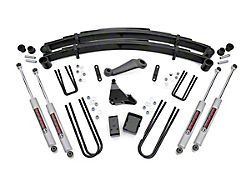 Rough Country Suspension 6-Inch Suspension Lift Kit with Rear Lift Blocks and Premium N3 Shocks (Late 99-04 4WD 6.8L, 7.3L Powerstroke F-250 Super Duty)