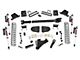 Rough Country 6-Inch Suspension Lift Kit with Vertex Reservoir Shocks and Front Driveshaft (23-24 4WD 6.7L Powerstroke F-250 Super Duty w/ 4-Inch Rear Axle & w/o Factory Overload Springs & Factory LED Projector Headlights, Excluding Tremor)