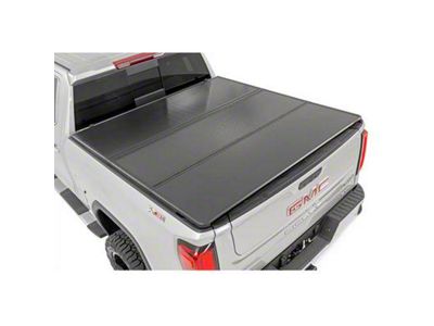 Rough Country Hard Low Profile Tri-Fold Tonneau Cover (17-24 F-250 Super Duty w/ 6-3/4-Foot Bed)
