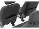 Rough Country Neoprene Rear Seat Covers; Black (17-22 F-250 Super Duty SuperCrew XL, XLT)
