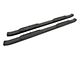 Rough Country Oval Nerf Side Step Bars; Black (11-16 F-250 Super Duty SuperCrew)