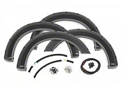 Rough Country Pocket Fender Flares; Agate Black (23-25 F-250 Super Duty)