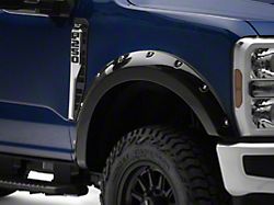Rough Country Offroad Pocket Fender Flares; Agate Black (23-26 F-250 Super Duty)