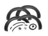 Rough Country Offroad Pocket Fender Flares; Flat Black (11-16 F-250 Super Duty)