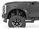 Rough Country Pocket Fender Flares; Gloss Black (23-24 F-250 Super Duty)