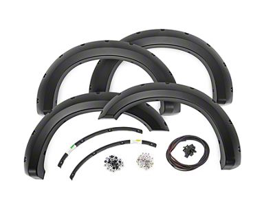 Rough Country Pocket Fender Flares; Magnetic Gray (11-16 F-250 Super Duty)